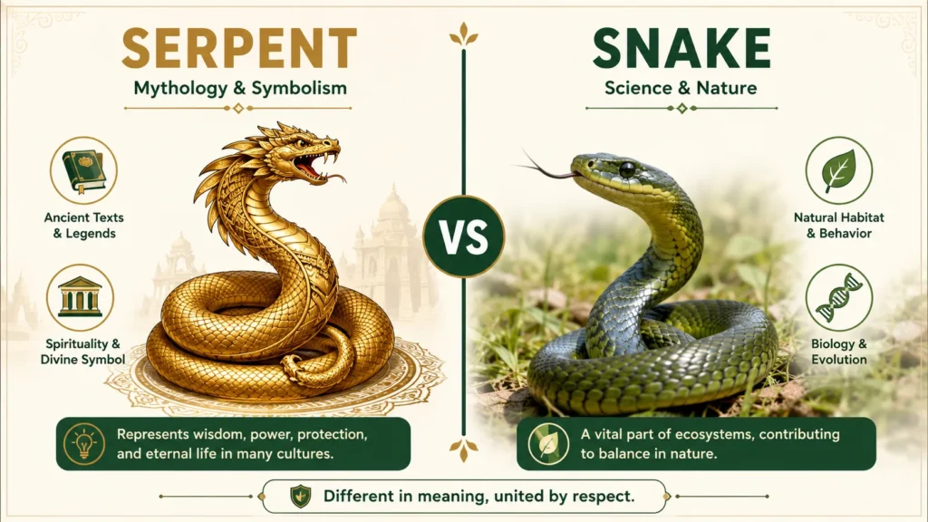 Serpent vs Snake