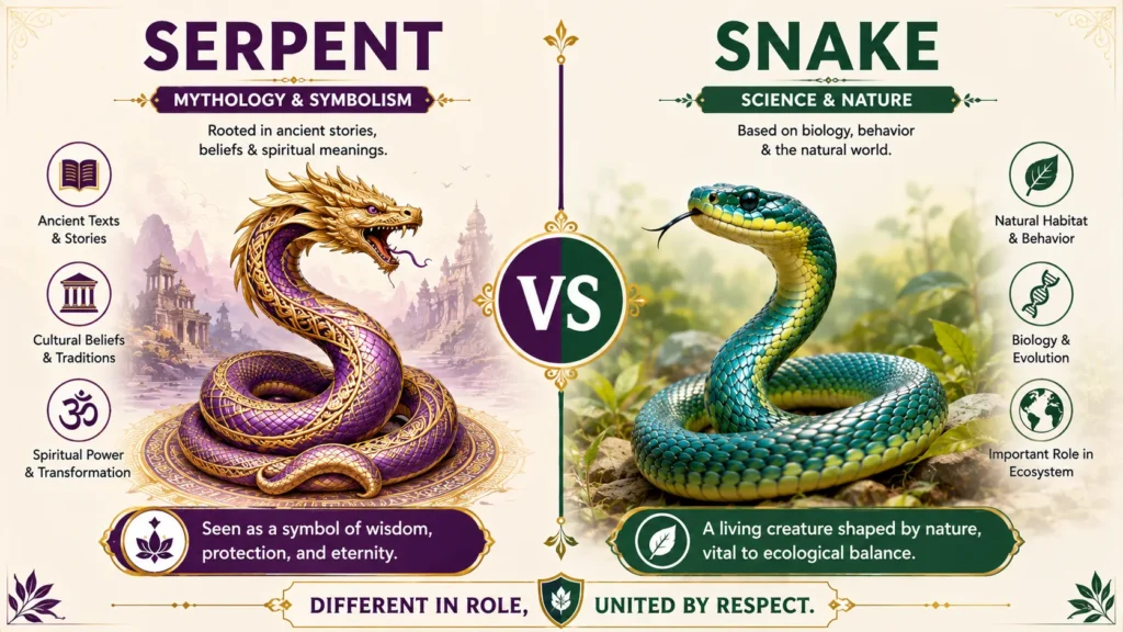 Serpent vs Snake