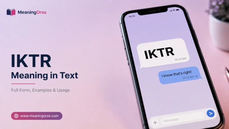 IKTR Meaning in Text