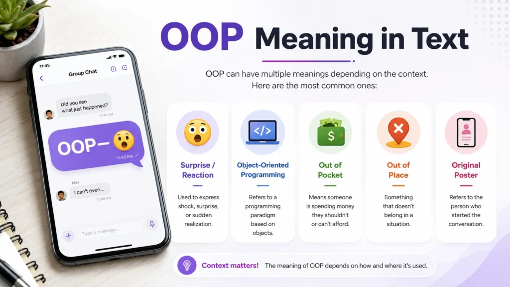  OOP Meaning in Text