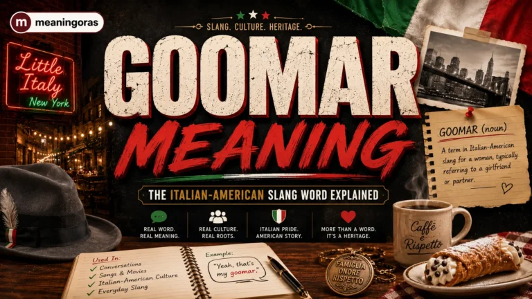 Goomar Meaning