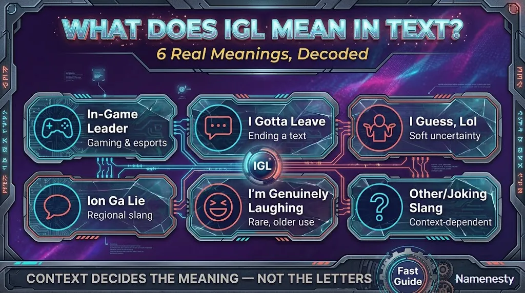 IGL Meaning in Text