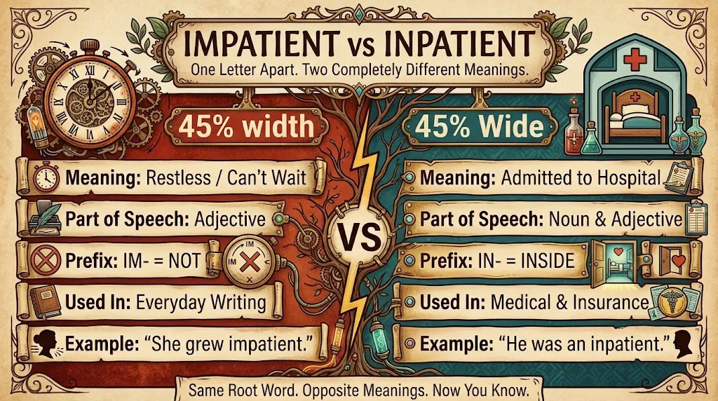 Impatient vs Inpatient