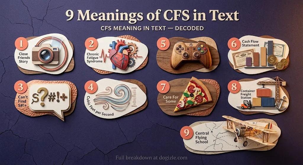 CFS Meaning in Text 