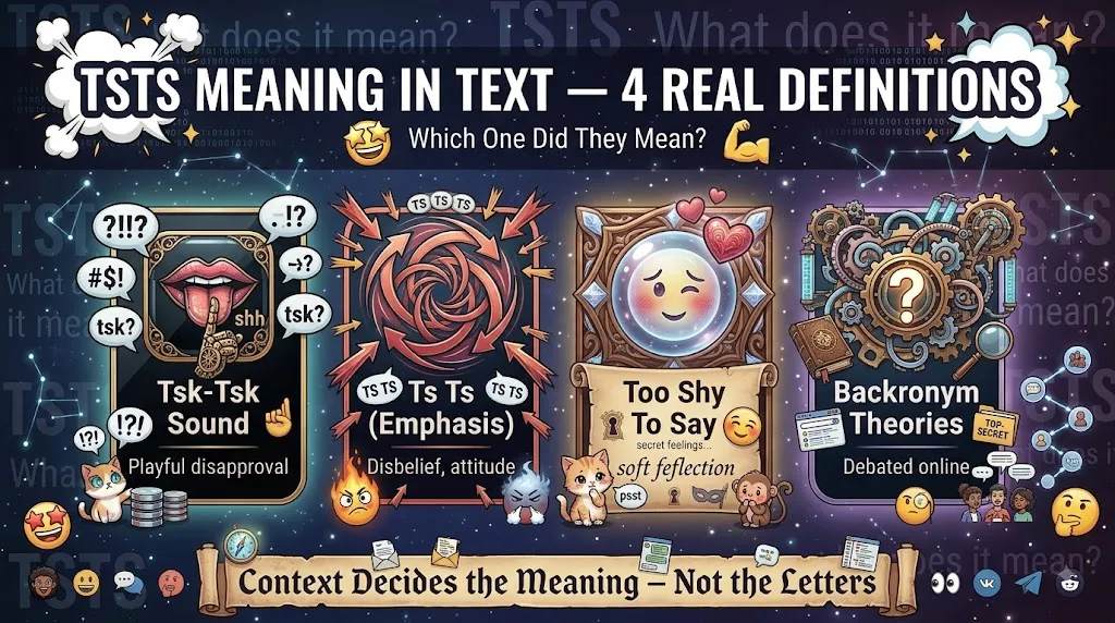 TSTS Meaning in Text 