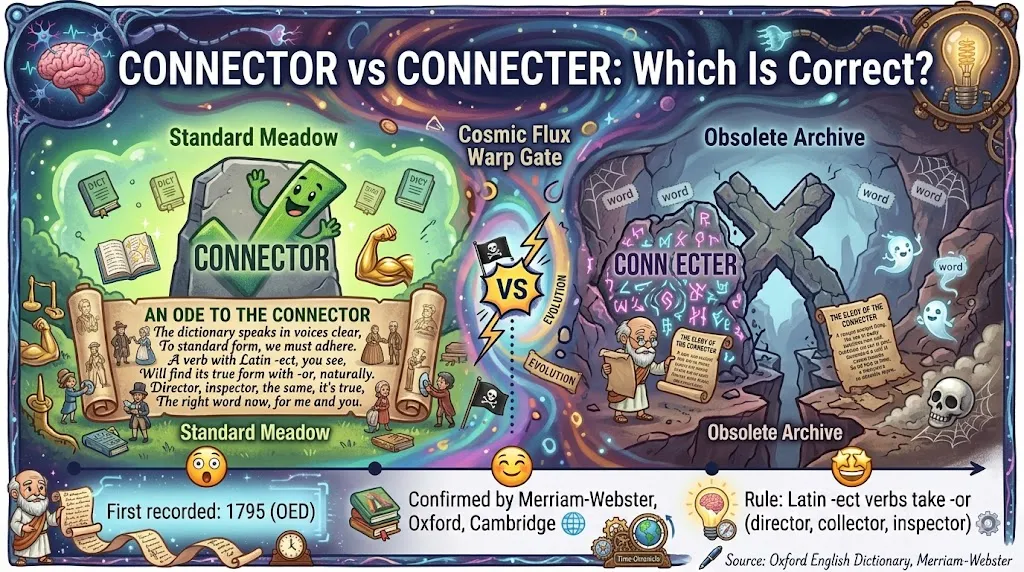 Connector or Connecter