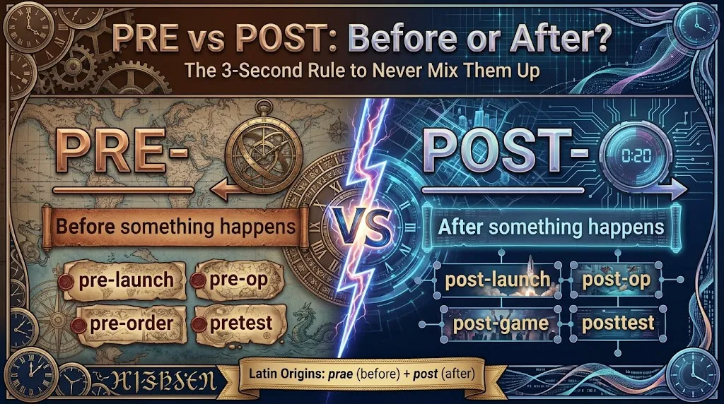 
Pre vs Post