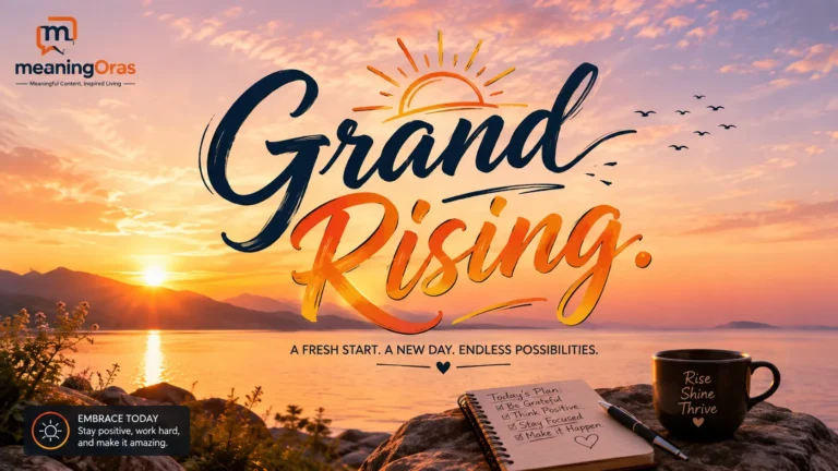Grand Rising Meaning