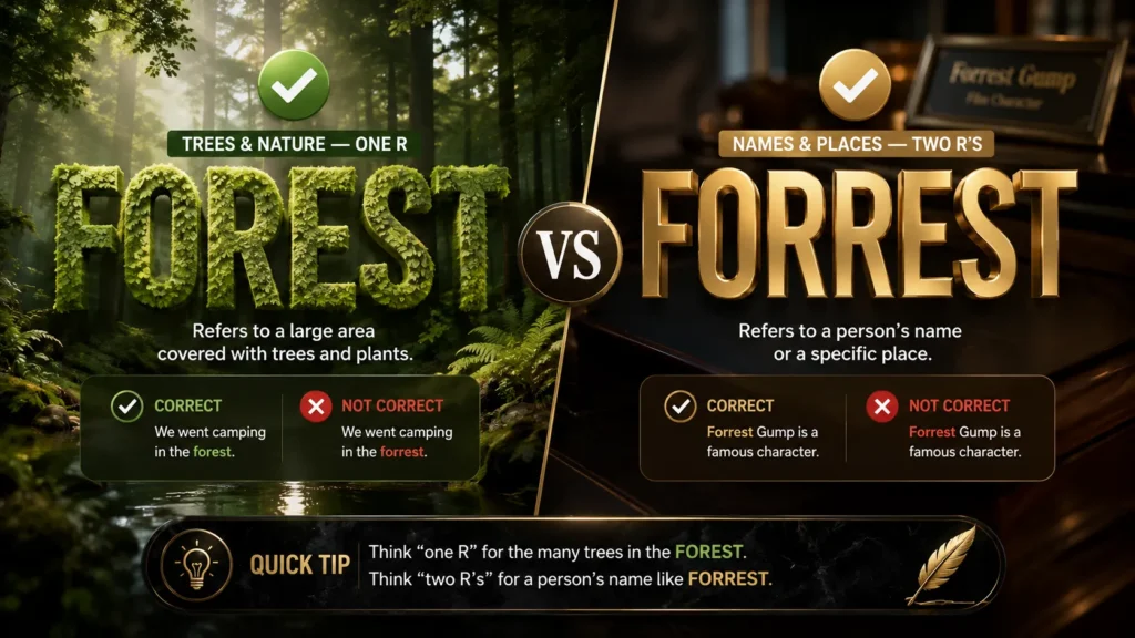 Forrest or Forest