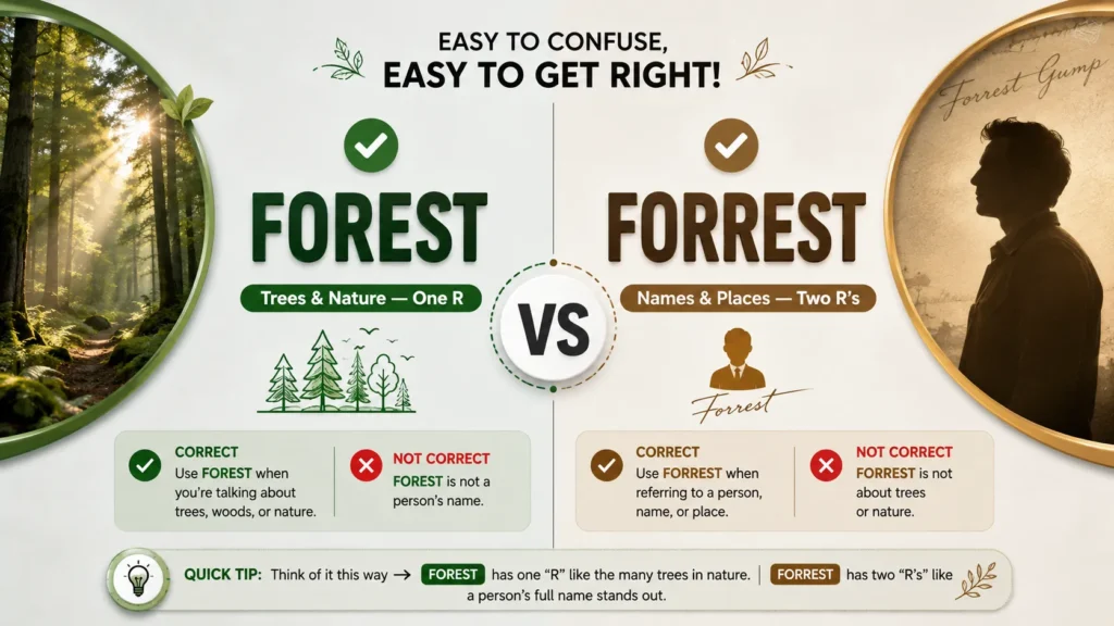 Forrest or Forest