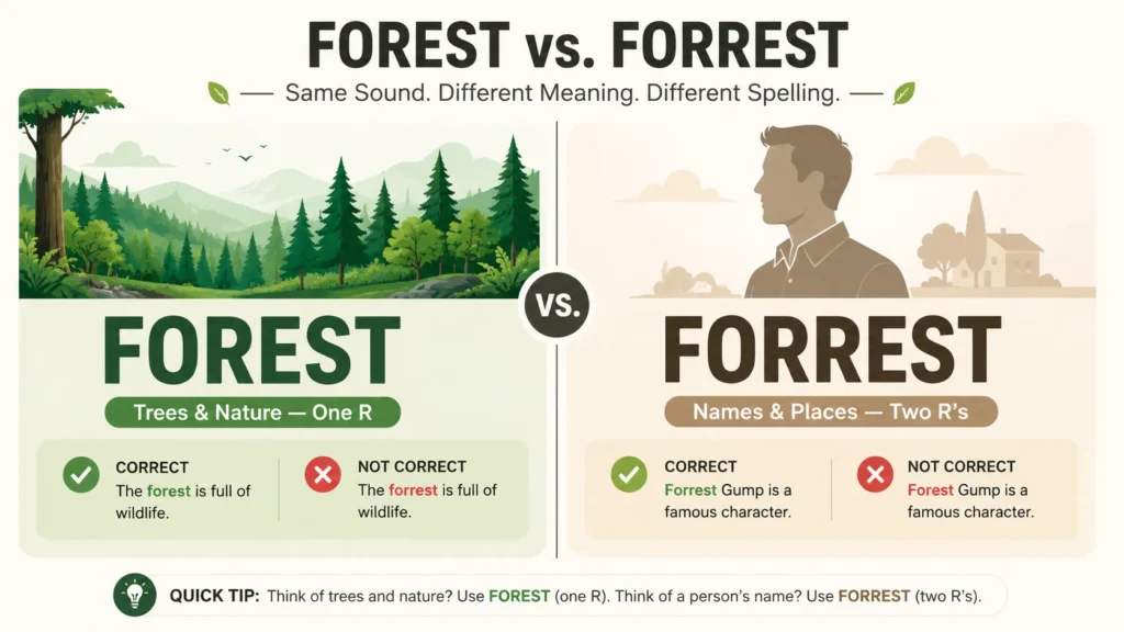 Forrest or Forest