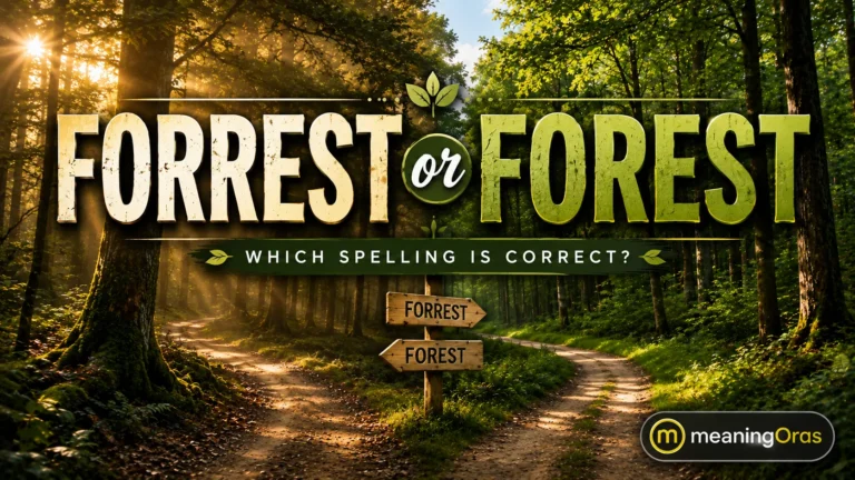 Forrest or Forest