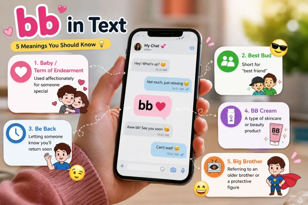 BB Meaning in Text