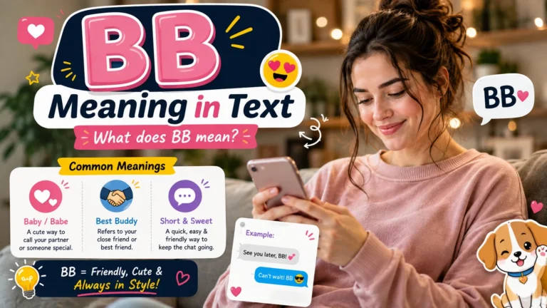 BB Meaning in Text