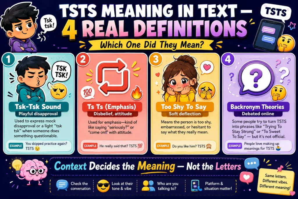TSTS Meaning in Text 