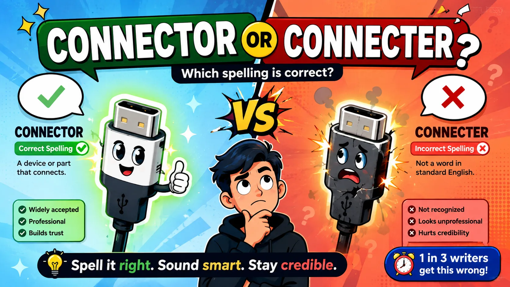 Connector or Connecter