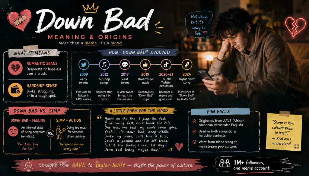 Down Bad Meaning