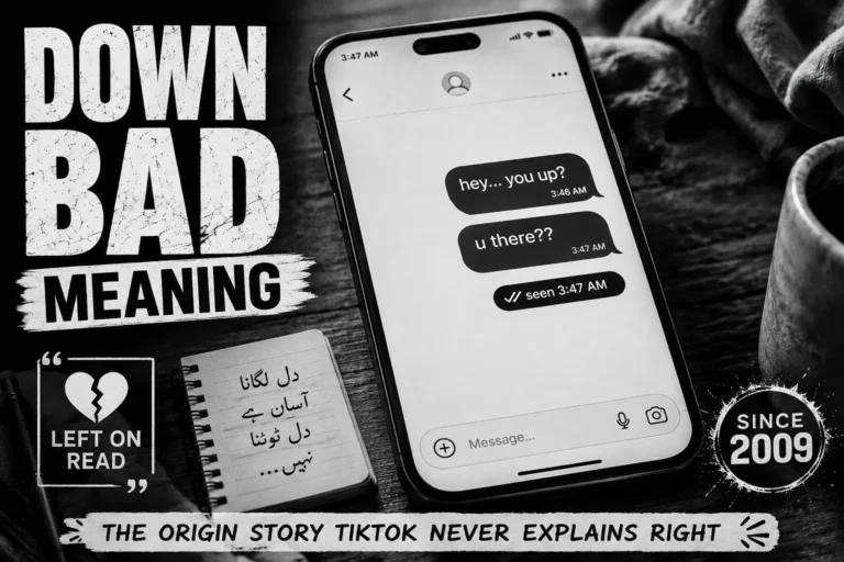 Down Bad Meaning