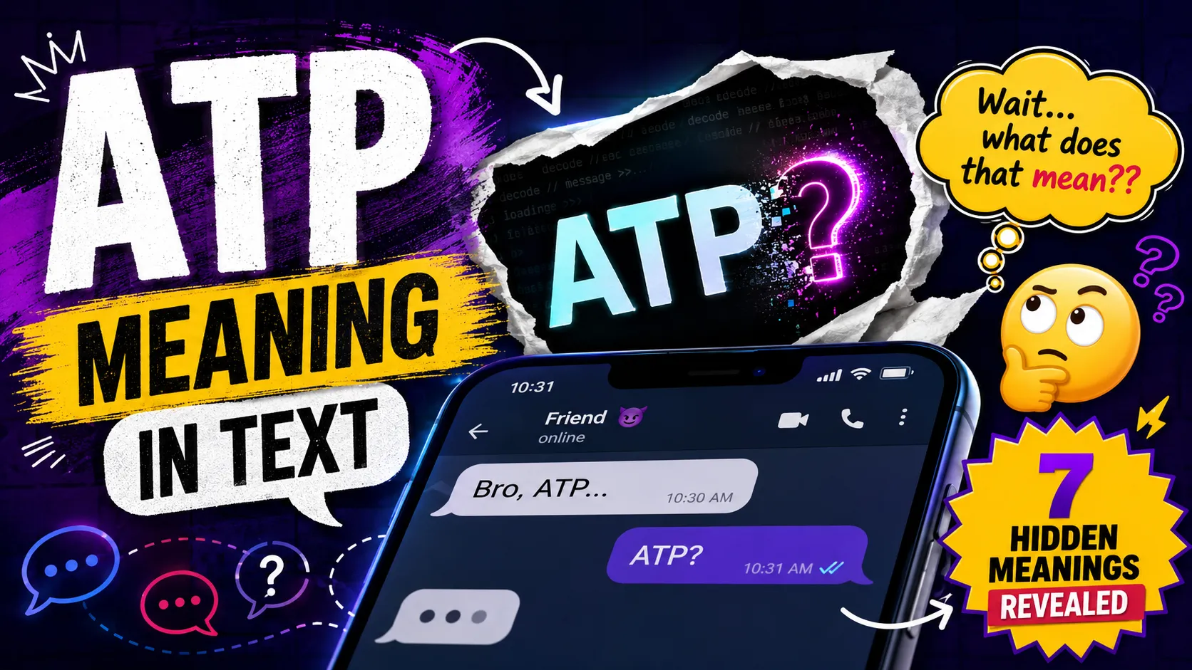 ATP Meaning in Text