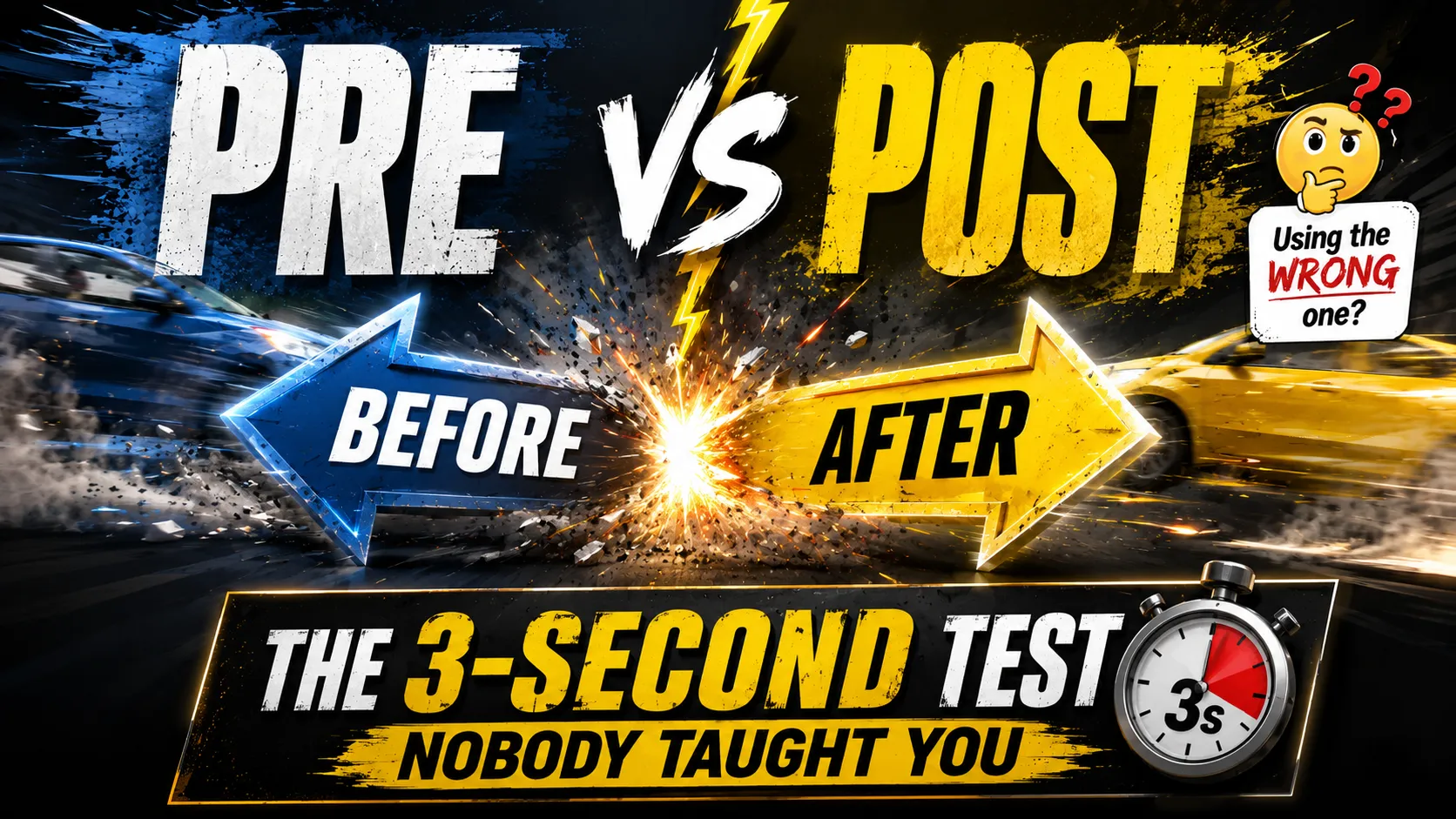 Pre vs Post