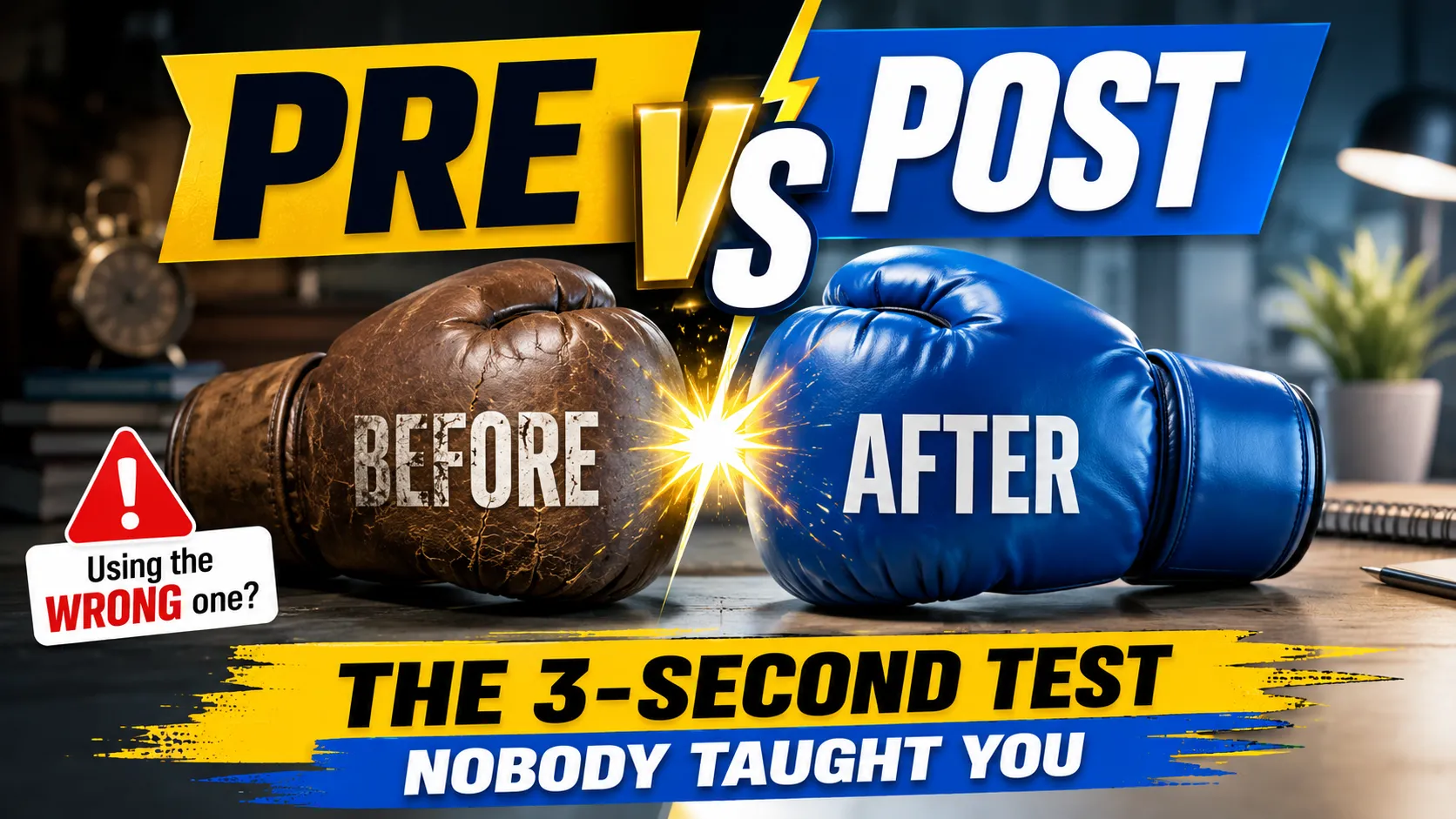 Pre vs Post
