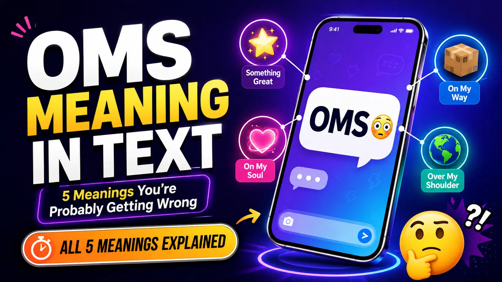 OMS Meaning in Text