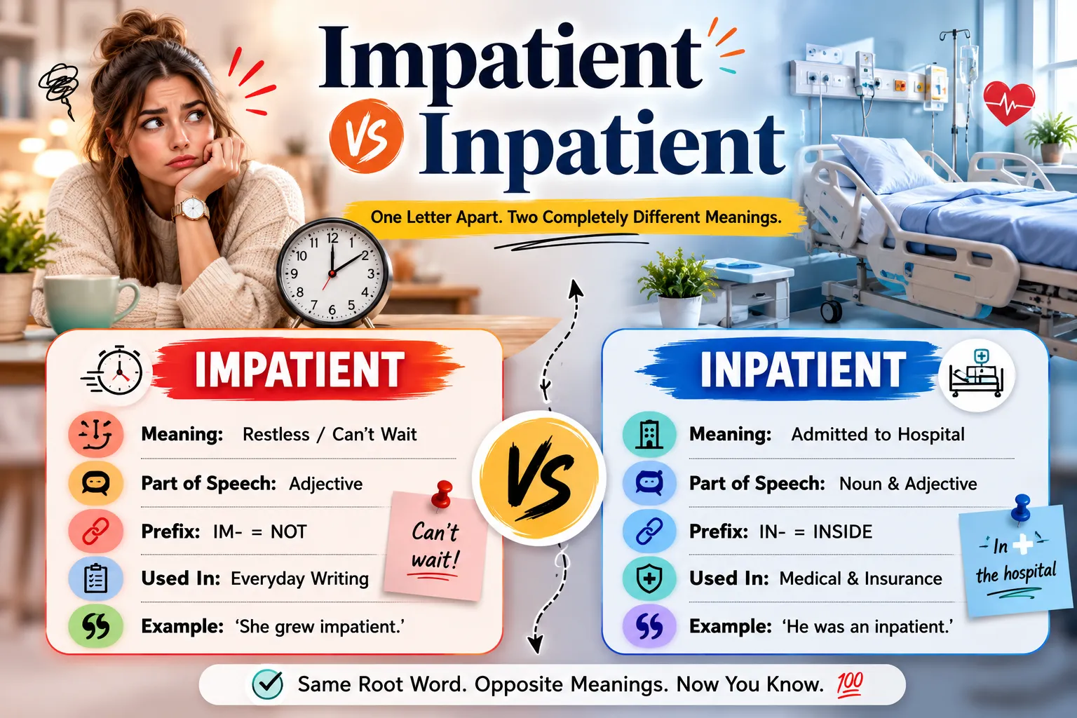 Impatient vs Inpatient