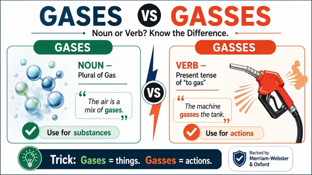 Gases or Gasses