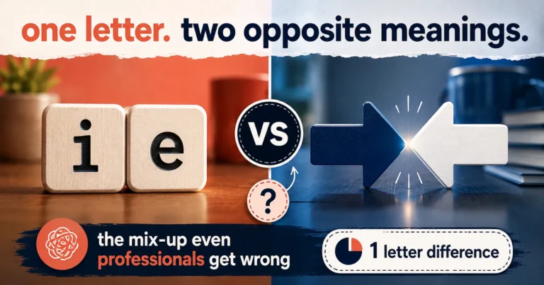 Apposed vs Opposed