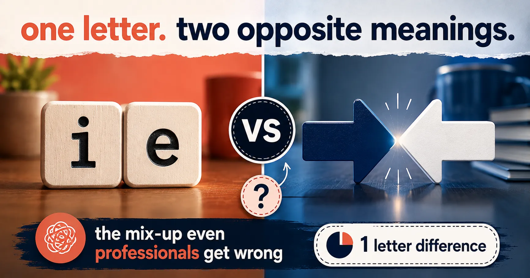 Apposed vs Opposed