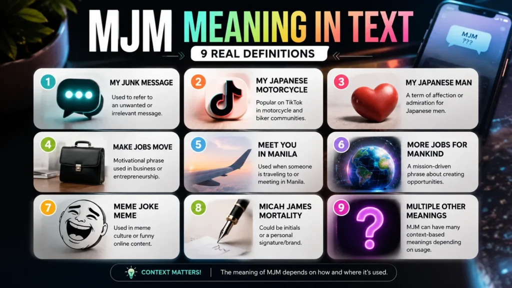  MJM Meaning in Text
