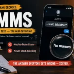NMMS Meaning in Text