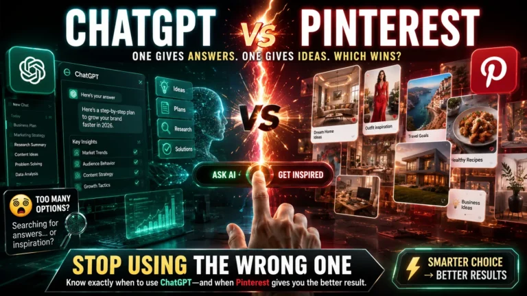 ChatGPT vs Pinterest