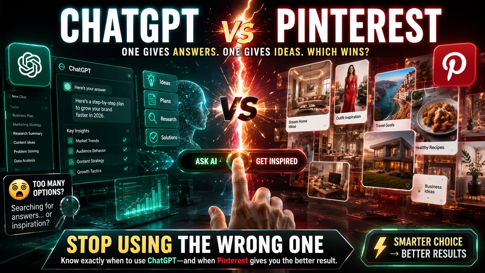 ChatGPT vs Pinterest