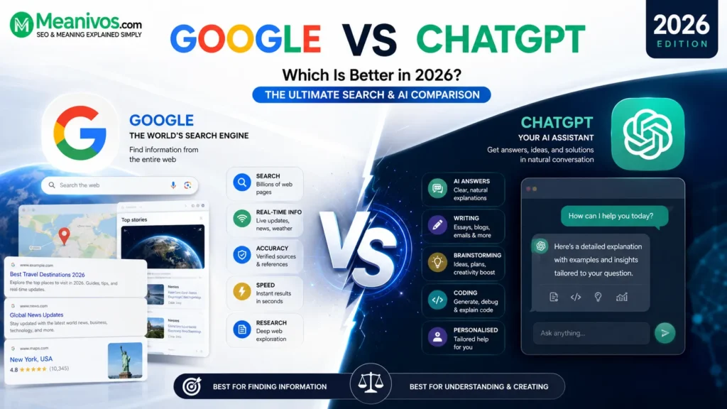 Google vs ChatGPT