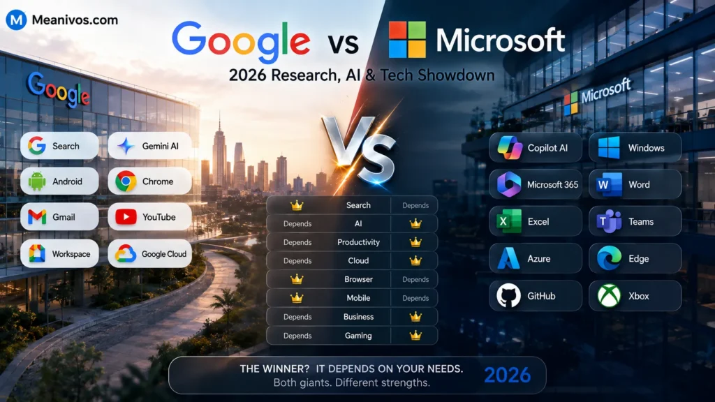 Google vs Microsoft