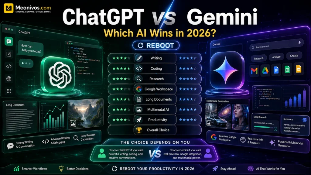 ChatGPT vs Gemini
