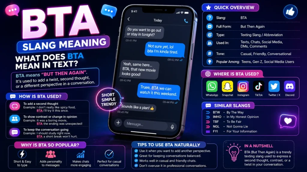 BTA Slang Meaning