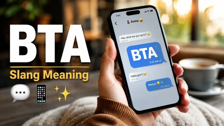BTA Slang Meaning