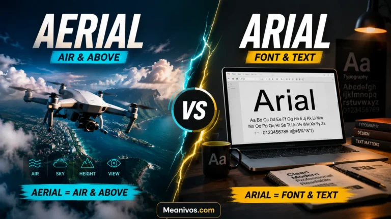 Aerial vs Arial