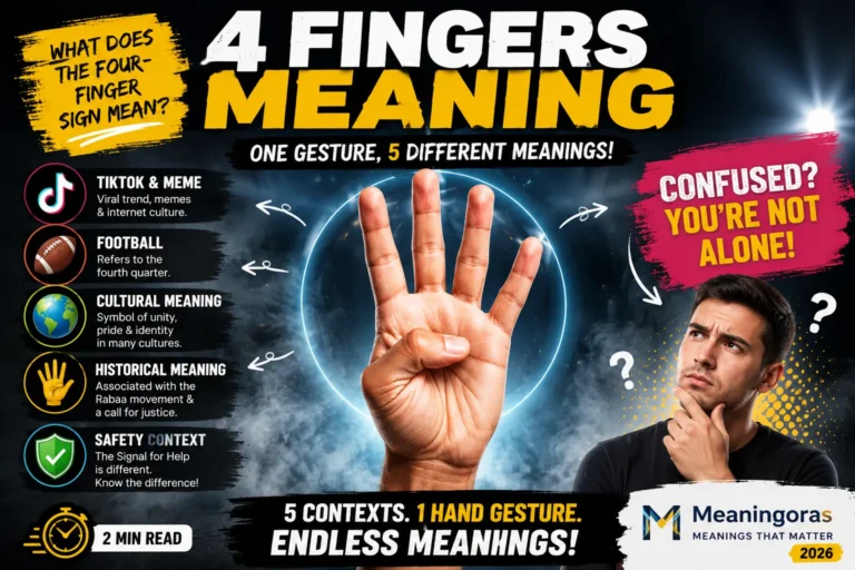 4 Fingers Meaning